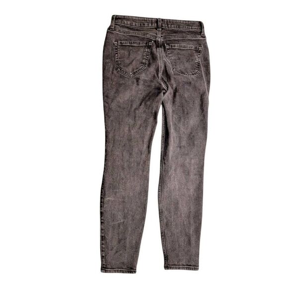 Abercrombie & Fitch Faded Black Premium Denim The High Rise Skinny Jeans - Picture 8 of 10